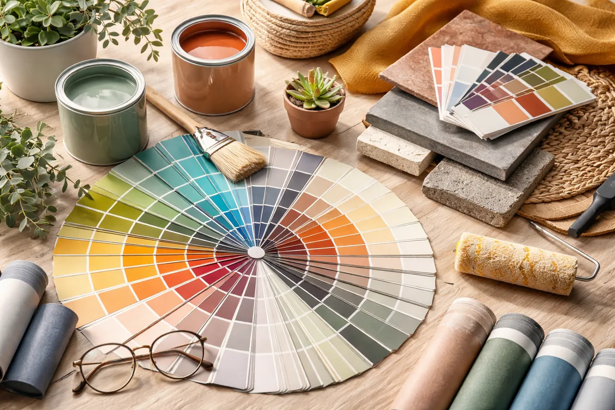 Comment choisir les couleurs pour la décoration intérieure et extérieure