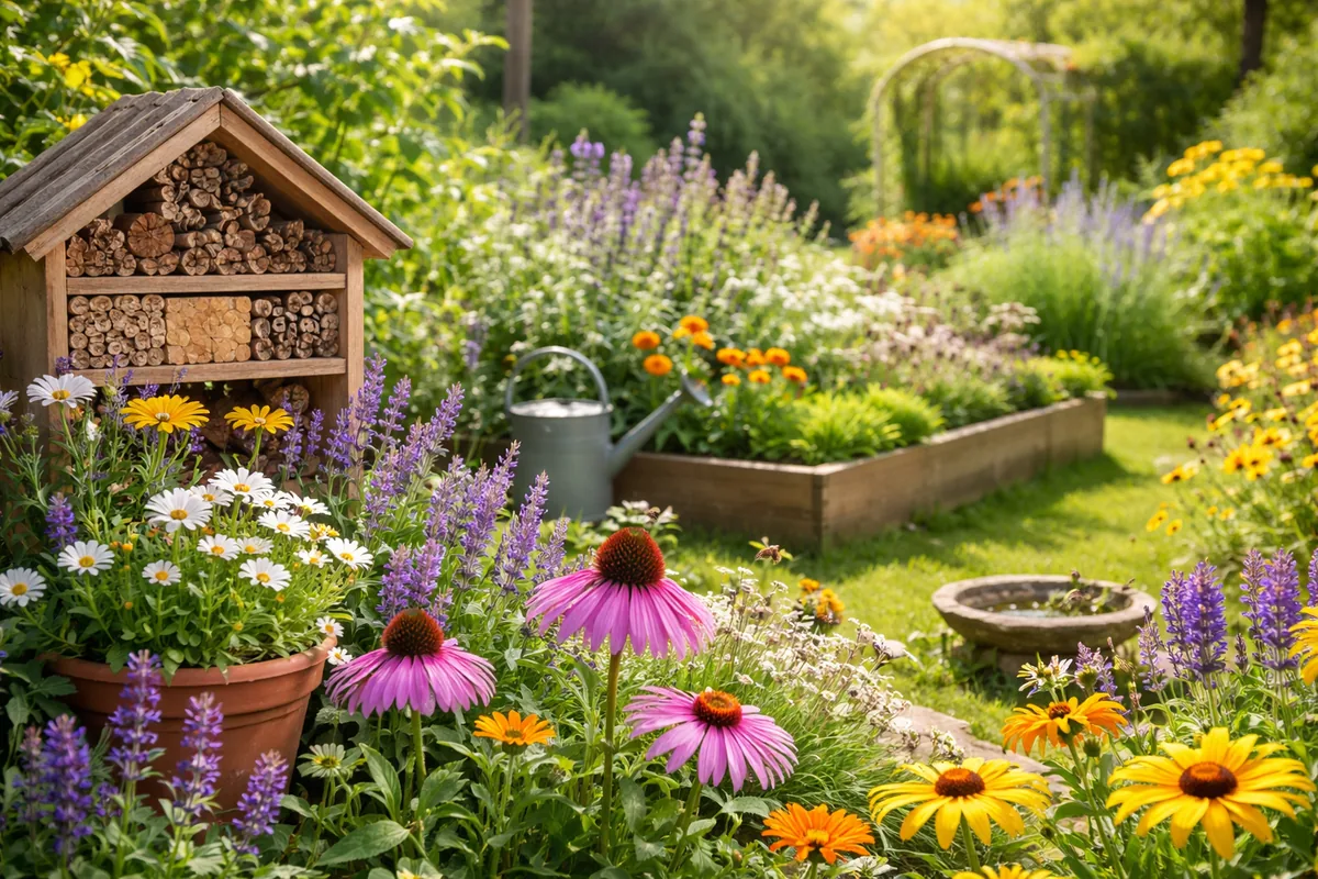Créer un espace de jardinage adapté aux abeilles
