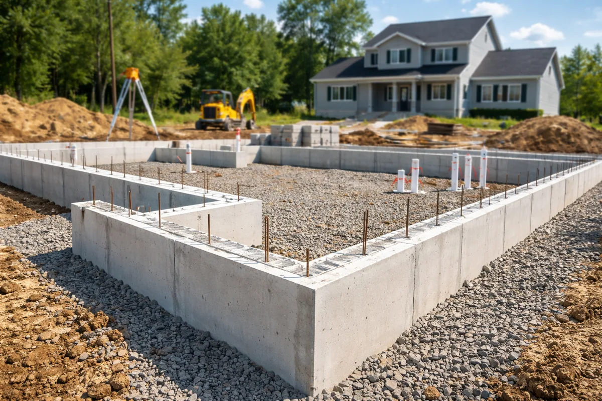 Comment bien choisir le type de fondation pour une maison neuve